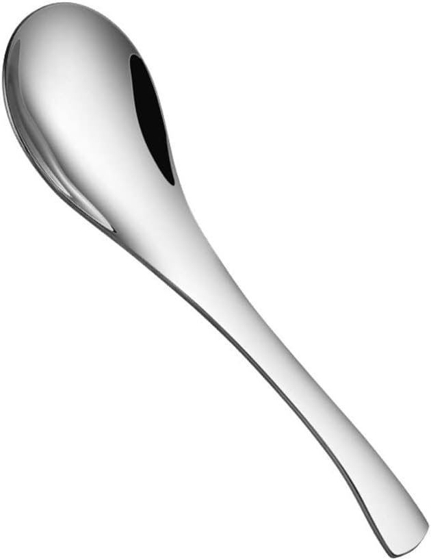 Tablespoons Colored Spoons, Stainless Steel Spoon Set, Set of 10, Very Suitable for Bars, Kitchens, Restaurants and Family Parties Serving Spoon (Color : A)