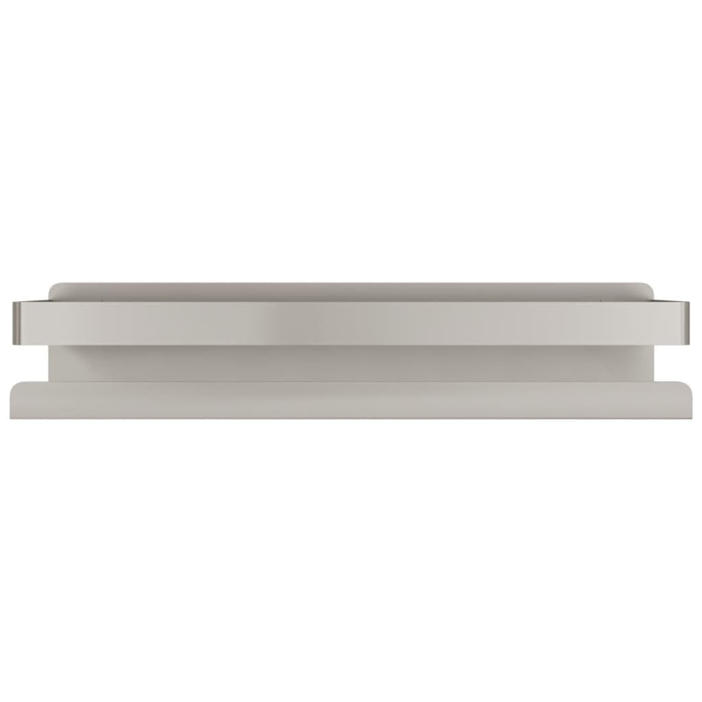 Półka prysznicowa 30 x 10 x 6 cm, ze szczotkowanej stali nierdzewnej 304, samoprzylepna lub montowana za pomocą śrub, caddy pod prysznic na szampon i mydło, wszechstronne zastosowanie w