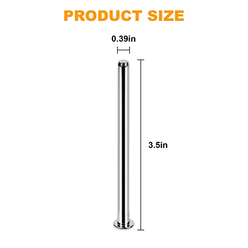 Door Hinge Pin 3.5 Inches Hinge Pins For Doors Stainless Steel Hinge Pins Doors Replacement（9 Pcs） #TOP6