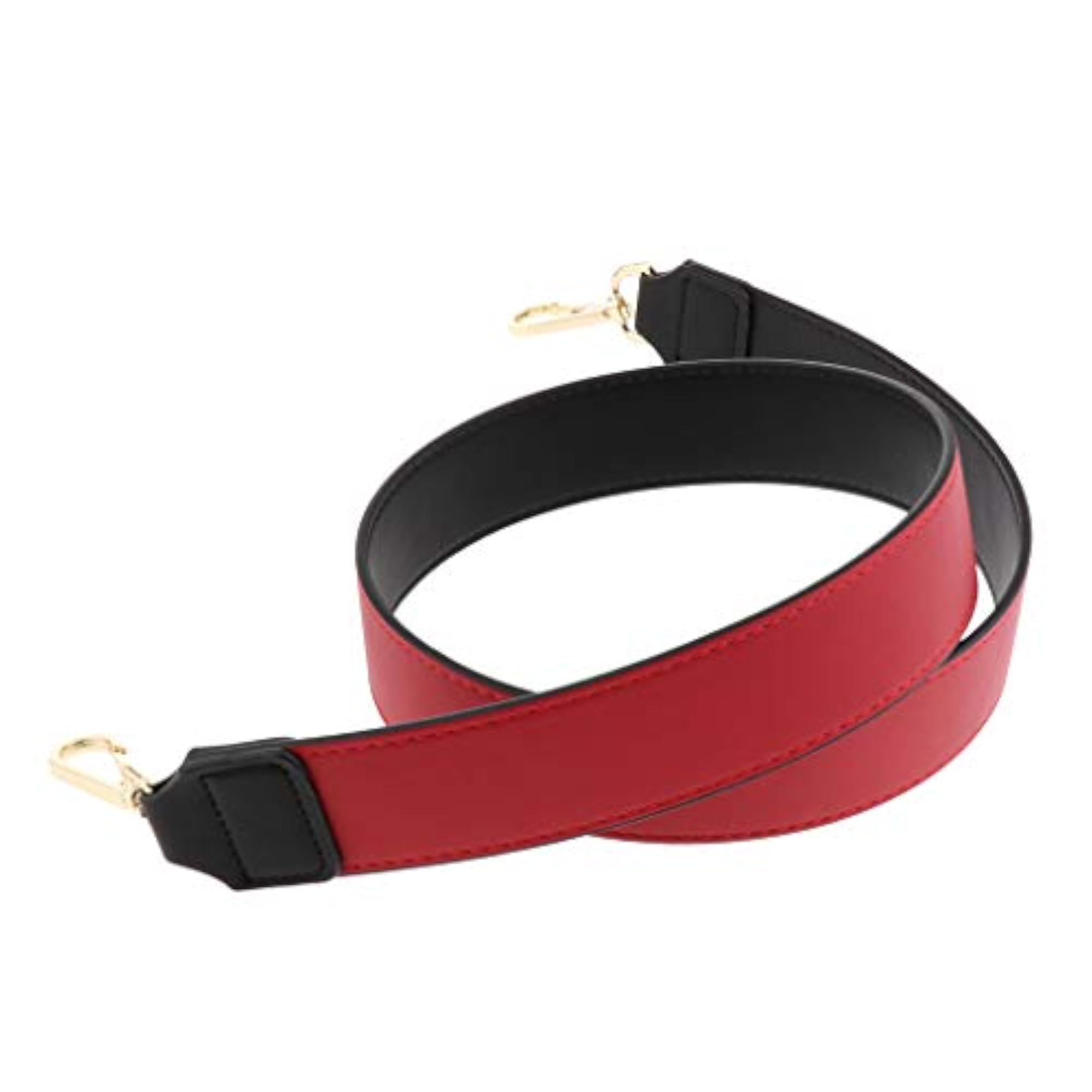 Detachable PU Leather Handbag Strap Replacement Red