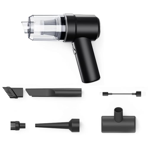 �n���f�B�N���[�i�[ �ԗp �|���@ �n���f�B�|���@ 28000PA Type-C �[�d���R�[�h���X �������p ���^�N���[�i�[ LED�� 4in1 �ԍڃ~�j�|�[�^�u�� �y��/�Ɩ��p/�L�[�{�[�h�|��/�ԓ����|/�Ƌ�/�ƒ�p