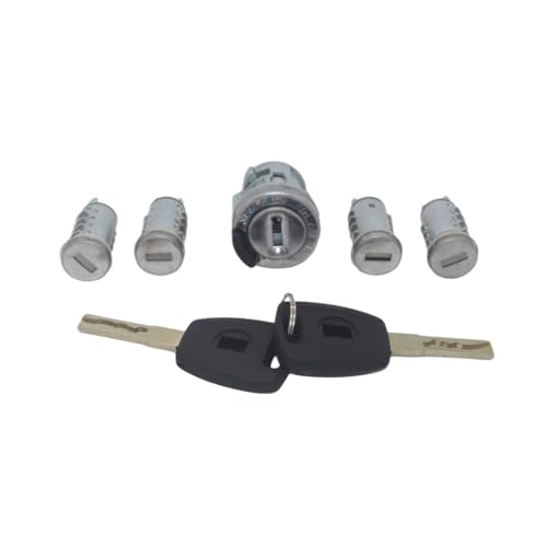 Cylindre serrure voiture Fiat Doblo Punto Panda kit complet de baril avec clés SIP22