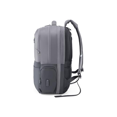 Image of American Tourister Segno 4.0 | 30 Ltrs | 3 Compartments | Bottle Pocket | Ergonomic Padded Back Panel & Shoulder Straps | Laptop Backpack | 1 Year International Warranty | Grey