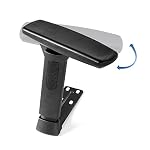 Frassie Height Adjustable Chair Armrest Pair Replacement, Gaming Boss Chair Arms Set (3D) - Image 4