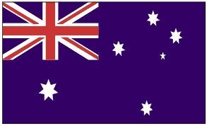 - Australia Flag 3ft x 5ft Super Knit Brand