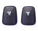2 Stück im Set; 2x Außenspiegel Rückspiegel UNIVERSAL 174x120mm ø10 Bagger Traktor Baumaschinen