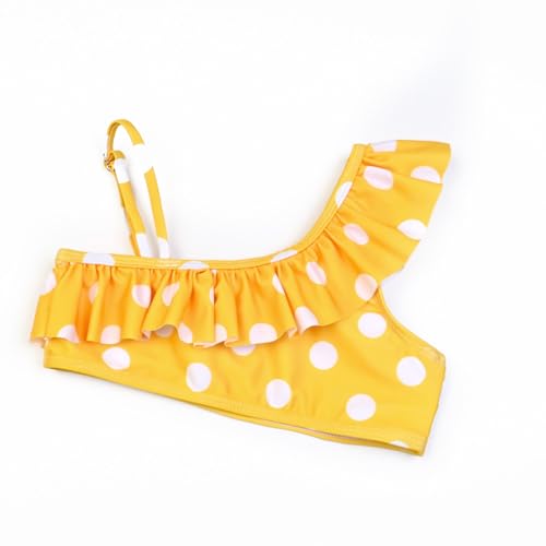 CHILDRENSTAR Girls One Shoulder Swimsuits Kids Two Piece Bathing Suits Beach Pool Swimwear3