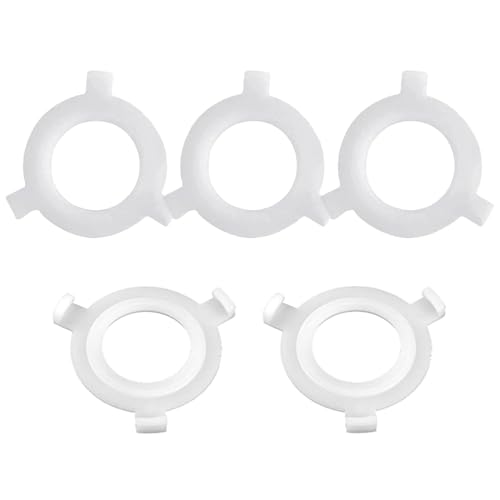 5-Pack E27 to E14 Lamp Shade Converter Rings Effortlessly Adapt Large Screw Fittings to Small Caps for Versatile Lighting Solutions