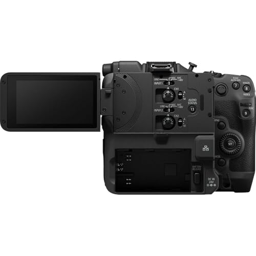 Canon EOS C80 Cinema Camera – Full-Frame 6K RF-Mount Camera with BSI Sensor, C-Log 2/3, Built-in ND Filters & Dual Pixel AF (6389C002) + 64GB Memory Card