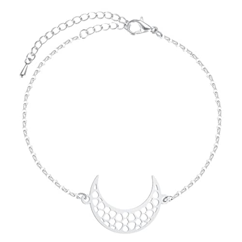 CHOUBAGUAI Armband CZ Infinity Armbänder für Frauen Freundschaft Paar Armbänder acht Form Charm Kette Armbänder Armreifen-TH-BA774-S