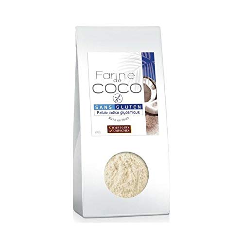 Comptoirs & comp Harina coco 400g eco comptoirs 1 Unidad 400 g