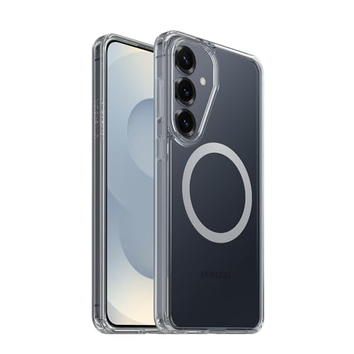 Image of OtterBox Samsung Galaxy S26+ Symmetry Series Case- Clear, Thin, Phone Case for Samsung Galaxy, Built-in Fast Charge Magnets & Rasied Edges