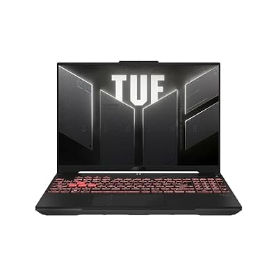 ASUS TUF Gaming A16 Laptop: AMD Ryzen 7 7445HS, 16" Full HD+ 145Hz Display, NVIDIA GeForce RTX 4050, 16GB DDR5 RAM, 512GB SSD, Backlit Keyboard, Windows 11