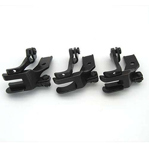 Set de 3 Pies para Máquina de Coser S585L 1/8 3/16 1/4 miniatura 5