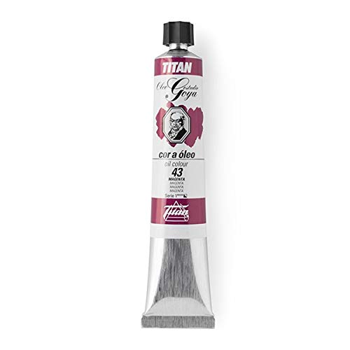 Colores Rojos Óleo Goya Titan - Tubo 10-60 mL, 43-Magenta