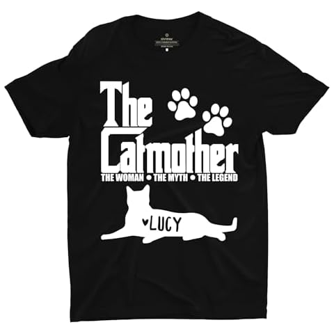 LEVY PAW Custom Catmother T-Shirts for Women Cover