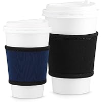kwmobile Funda de Neopreno para Bebidas Calientes - 2X Cup