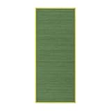 Alfombra Pasillera, Dormitorio o Salón de Madera Bambú(Verde, 60 x 90 cm)