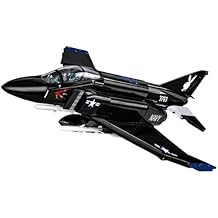 COBI Armed Forces F-4S Phantom II Aircraft Carrier Building Set, 608 Pieces