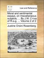 Moral and sentimental essays, on miscellaneous