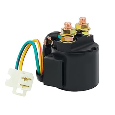 Caltric Starter Relay Solenoid For Yamaha Motorcycles – Fits SR185, XS850, XS1100, XZ550 – Replaces 22J-81940-00-00