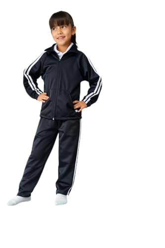 Catálogo de Pans Ropa - los preferidos. 40 Pans escolar doble ralla,pans deportivo unisex (MX/US, Numérica, 8, Azul marino)