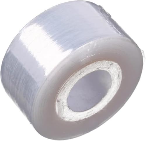 Cinta de injerto biodegradable para jardín, cinta elástica para jardinería para plantas y árboles frutales, transparente, 3 cm x 120 m