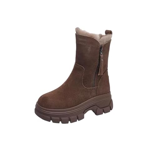 Botinha Feminina Forrada com Pelúcia – Quentinha, Impermeável e Confortável | Tamanho 35