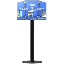 Floor Stand Cell Phone Charging Station for Multiple Device | 8 Charging Ports Charger Station | Compatible with Smartphone Tablets | Applicated for Library, School, Hotel, Shopping Malls, Airport