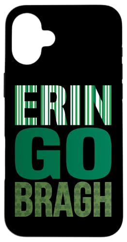 Erin Go Bragh �^�C�|�O���t�B �A�C���b�V���v���C�h �V�������b�N�f�U�C�� �X�}�z�P�[�X iPhone 16 Plus �p