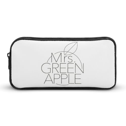 ミセス・グリーン・アップル 人気の筆箱 筆入れ 文具バッグ 筆箱 キャンバス 耐摩耗 文具収納 大容量 小学生 中学生 学習用品 22*12*5cm