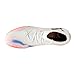 Puma Men's Future Match Indoor Trainer Soccer Shoes, White-Black-Glowing Red AH25, 8