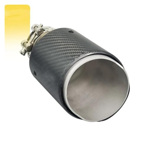 Embout d'échappement en carbone mat 63mm-89mm pour la rénovation de Golf - 4