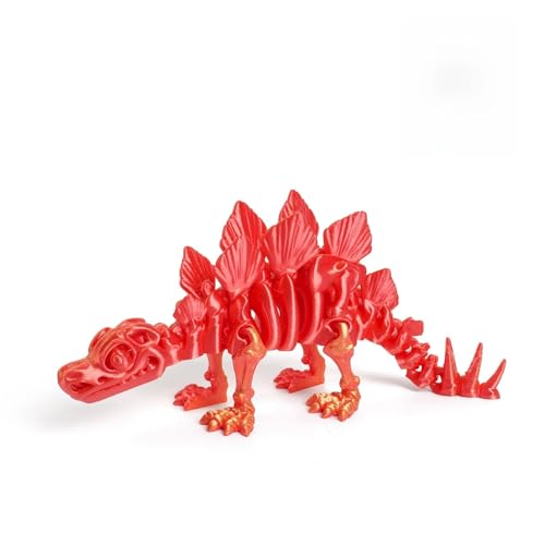 1pc 3D Printed Magic Dragon Dinosaur Movable Joint Fidget Toy Rotatable Articulated Desktop Ornament Adults Kid Toy Craft Birth 