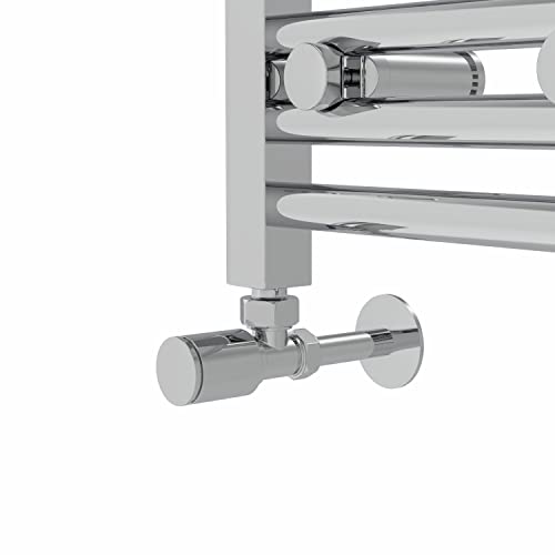 Radiador de baño de diseño recto NRG acabado cromo de lujo 6