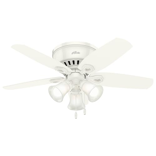 Hunter 42 inch Indoor Ceiling Fan with LED Lights -...