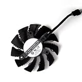 GPU Cooling Replacement Fan for Gigabyte RTX 3080 3080Ti 3090 Eagle OC for RTX 3070 3080Ti Gaming OC for RTX 3080 3090 Gaming Overclock Series 4 Pin 87mm PLA09215S12H (fan1)