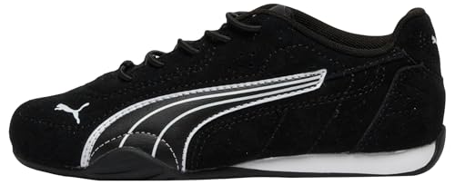 PUMA Puma Catch SD AC PS, Scarpe da Ginnastica Unisex - Bambini e Ragazzi, Puma Black-Puma White, 34.5 EU