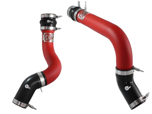 aFe POWER BladeRunner 3 IN Aluminum Hot and Cold Charge Pipe Kit Red - #46-20134-R