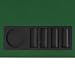 vidaXL Tablero Póker Plegable 8 Jugadores Rectangular Verde Mesilla Auxiliar