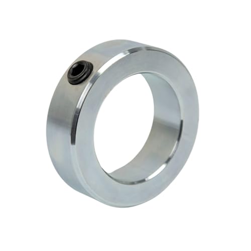 Jeremywell 3/8" Bore Solid Zinc Set Screw Shaft Collar OD 3/4" Width 3/8" (4 PCS) - Thumbnail 4