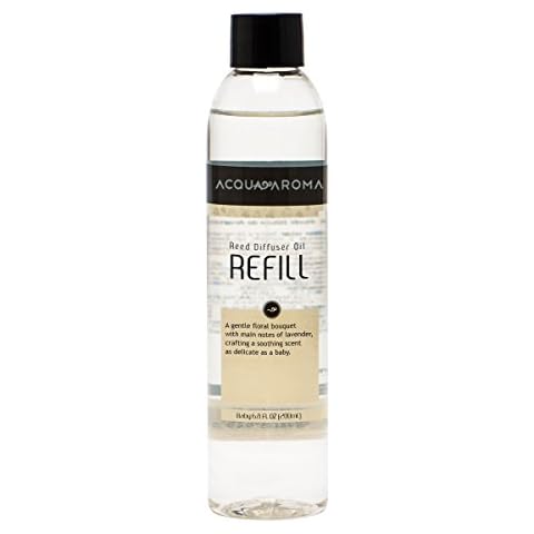 Acqua Aroma Baby Collection Reed Diffuser Oil Refill 6.8 FL OZ (200mL) Cover