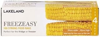 Lakeland Freezeasy Flat Food Freezer Bags, 20 x 30cm, Pack of 100