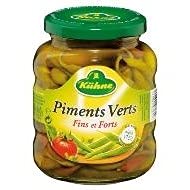 KUHNE - Piments Verts 165G - Lot De 4 - Livraison Gratuite