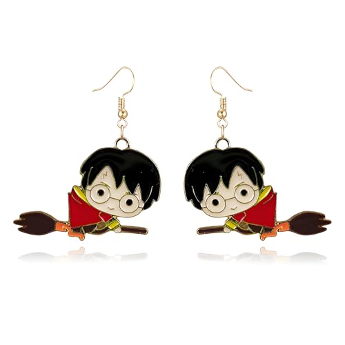 MALOYANVE Teacher Earrings Lovely Lightweight Statement Dangle Earrings Fashion Jewelry for Women Fans