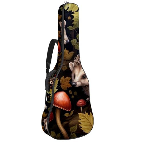 Sac pour guitare original à motif coloré, le cadeau parfait pour musicien