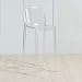 Produktbild Bar stools-GAP Höhenverstellung- JBD Cafe Barhocker Kreative Hohe Fuß Stuhl Moderne Einfache Kunststoff Mode Sitz Starbucks Zähler Esszimmerstuhl (Farbe : Transparent, größe : 75cm Seat Height)