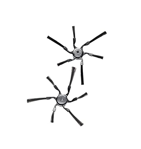 Image of Miele Original RX2-SB6 Side Brushes for Miele RX2 Robot Vacuum, Efficient Cleaning on Hardwood Floors and Short-Pile Carpet, 1 Pack with Left and Right Brushes - 10592090