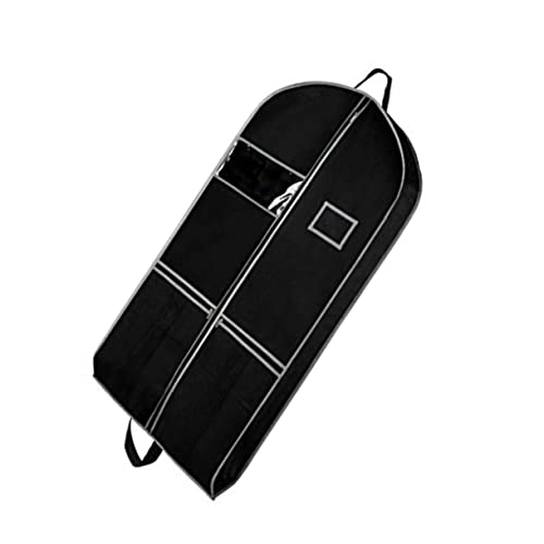 PRETYZOOM 1pc Garment Bag Dress Storage Breathable Suit Cover Nonwoven Zipper Pouch