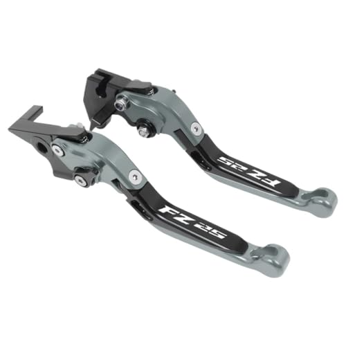 Leviers frein et embrayage pour YAMAHA FZ25 2017-2022 pliables extensibles couleur argent noir